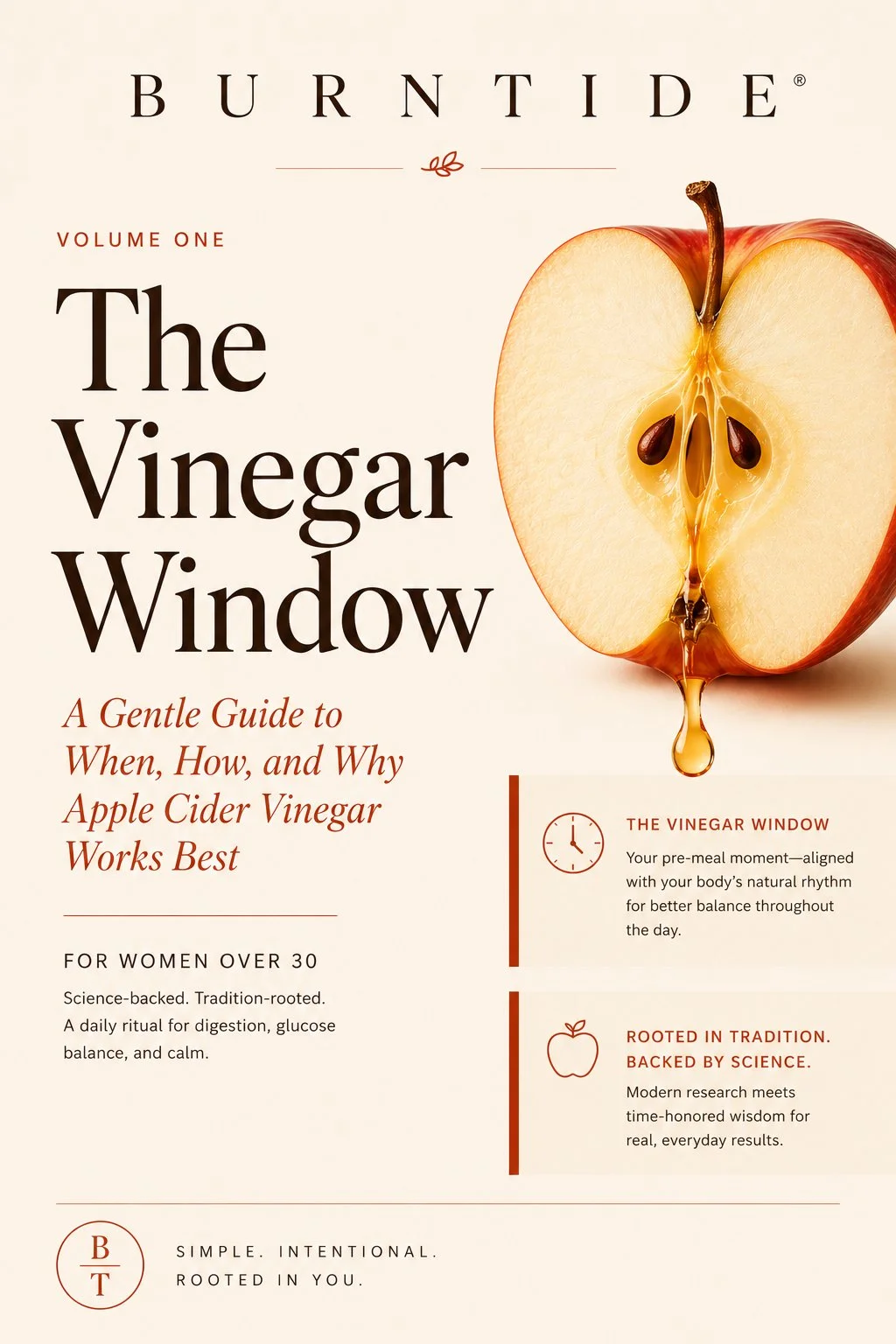 Burntide Bonus 1 — The Vinegar Window digital guide to metabolism-friendly foods and ACV recipes