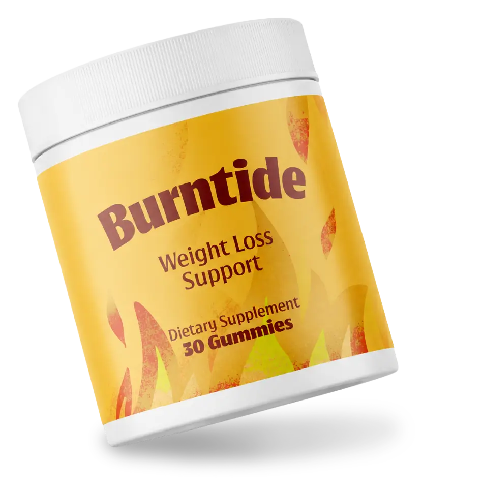 Burntide official 30-gummy bottle — natural metabolism supplement made in the USA